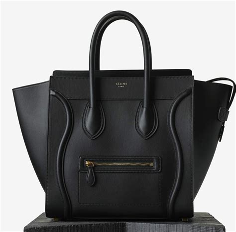 celine luggage small|Celine mini luggage tote size.